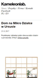 Mobile Screenshot of kameleonlab.com